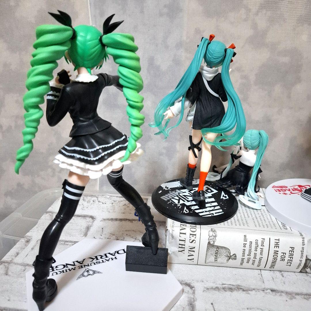 初音ミク フィギュア5点セット まとめ売り ダークエンジェル パンクミク