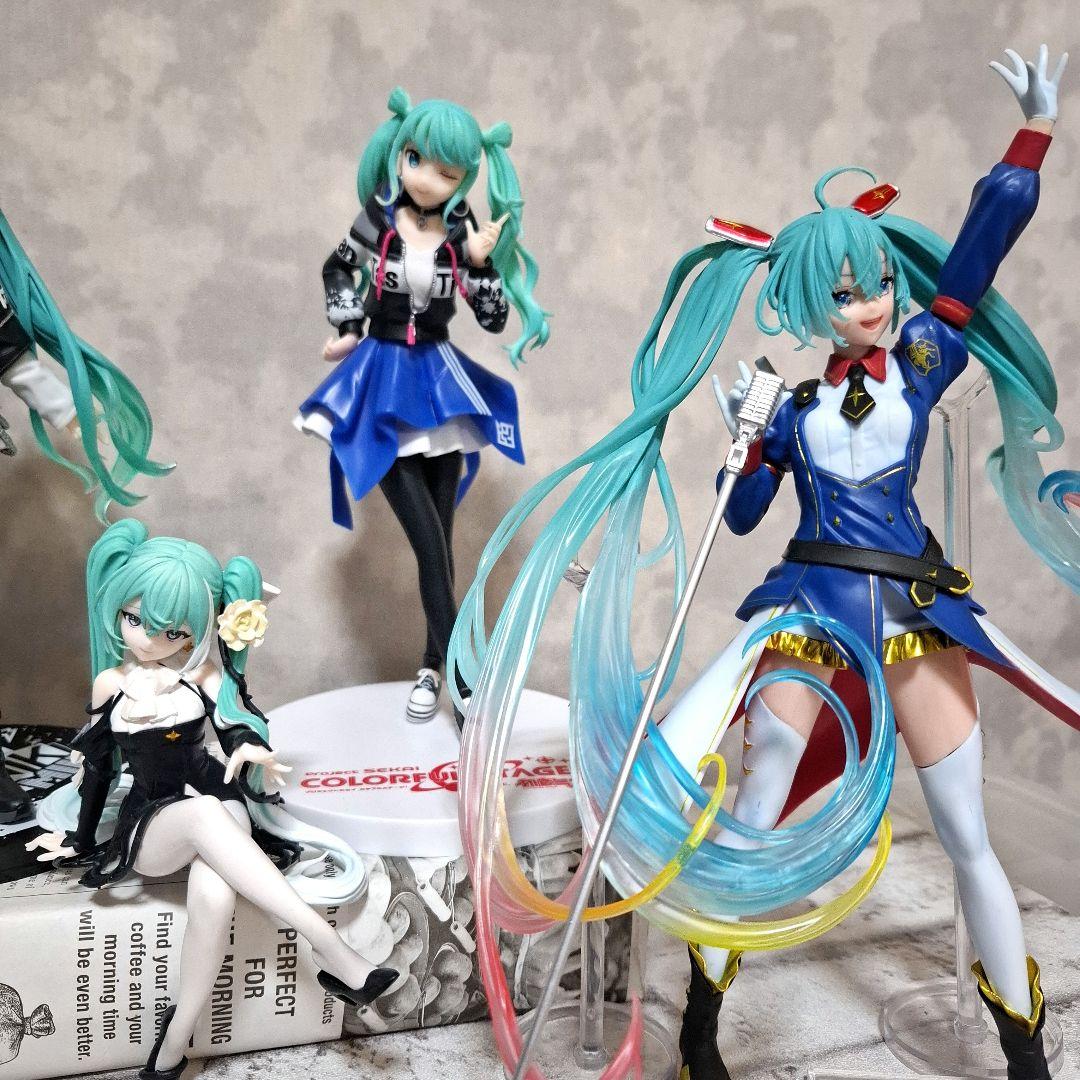 初音ミク フィギュア5点セット まとめ売り ダークエンジェル パンクミク