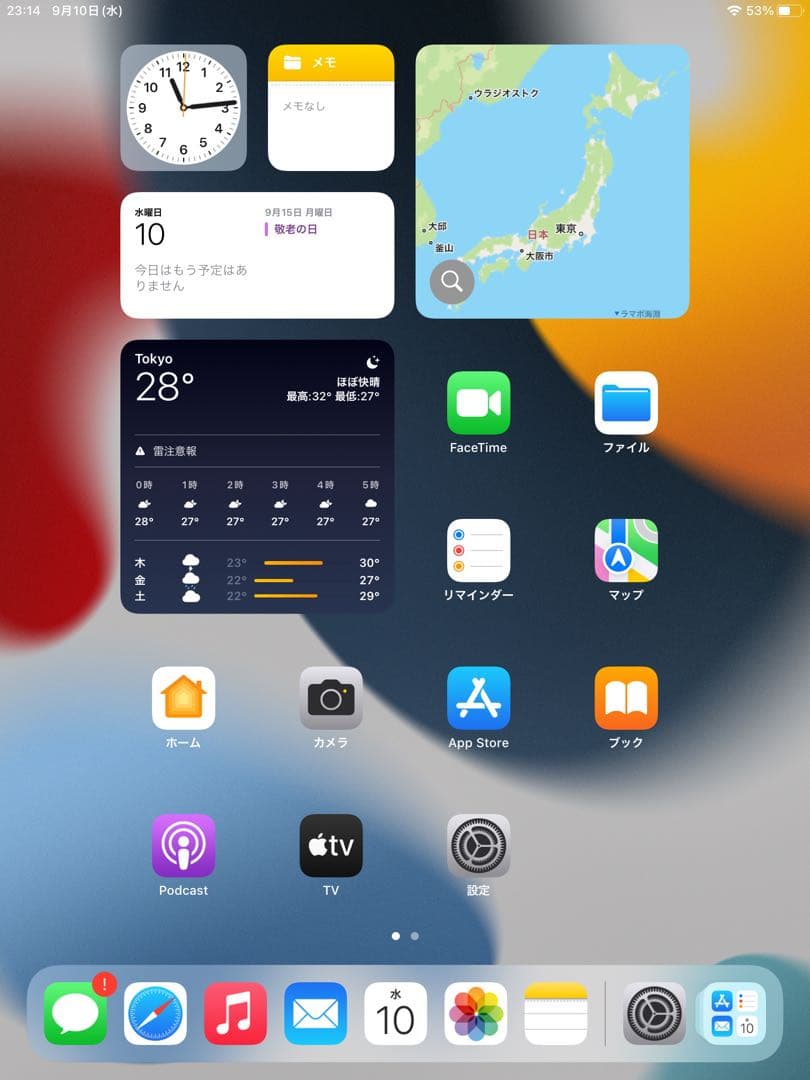 iPad Air2 32GB セラー セルラーモデル au UQモバイル グレー
