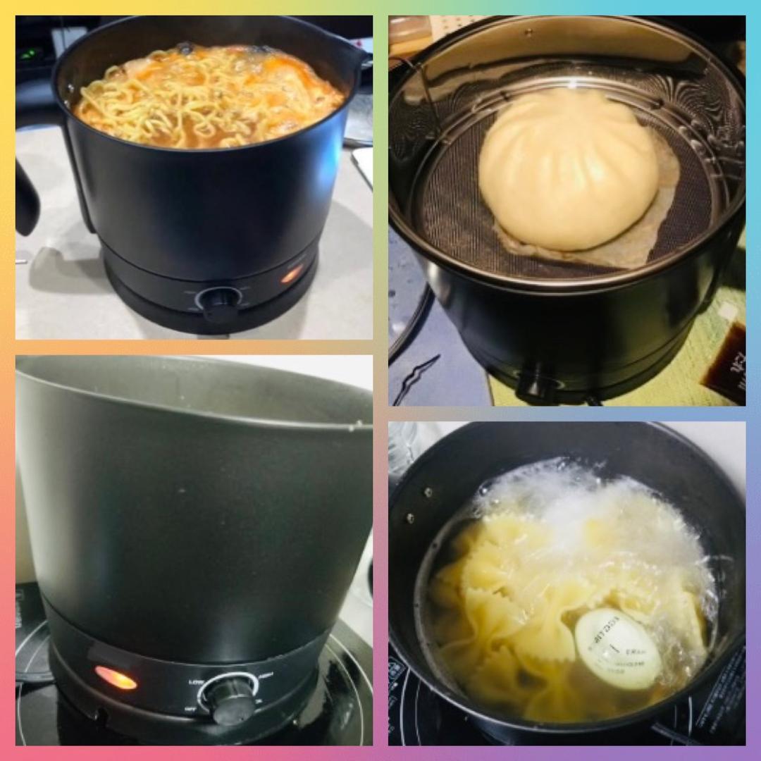 湯沸かし・しゃぶしゃぶ・ラーメン・蒸し料理はこれにお任せ♪❤クッキングケトル