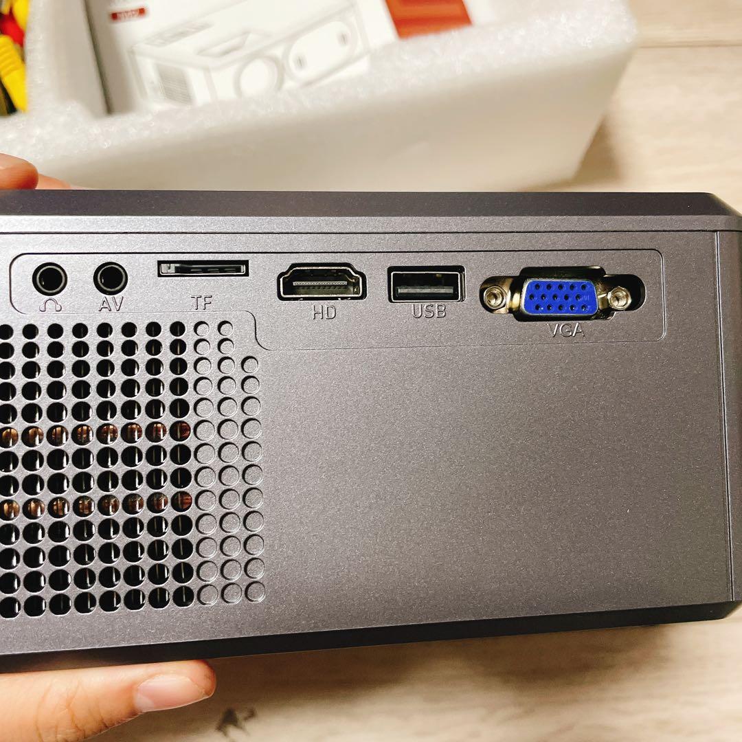 プロジェクター 小型 17000ルーメン高輝度 ホームプロジェクター