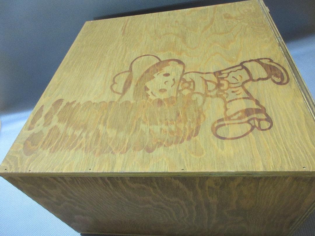 ★レコスケくん◇木製LPレコードコンテナ★ディスクユニオン◇本秀康