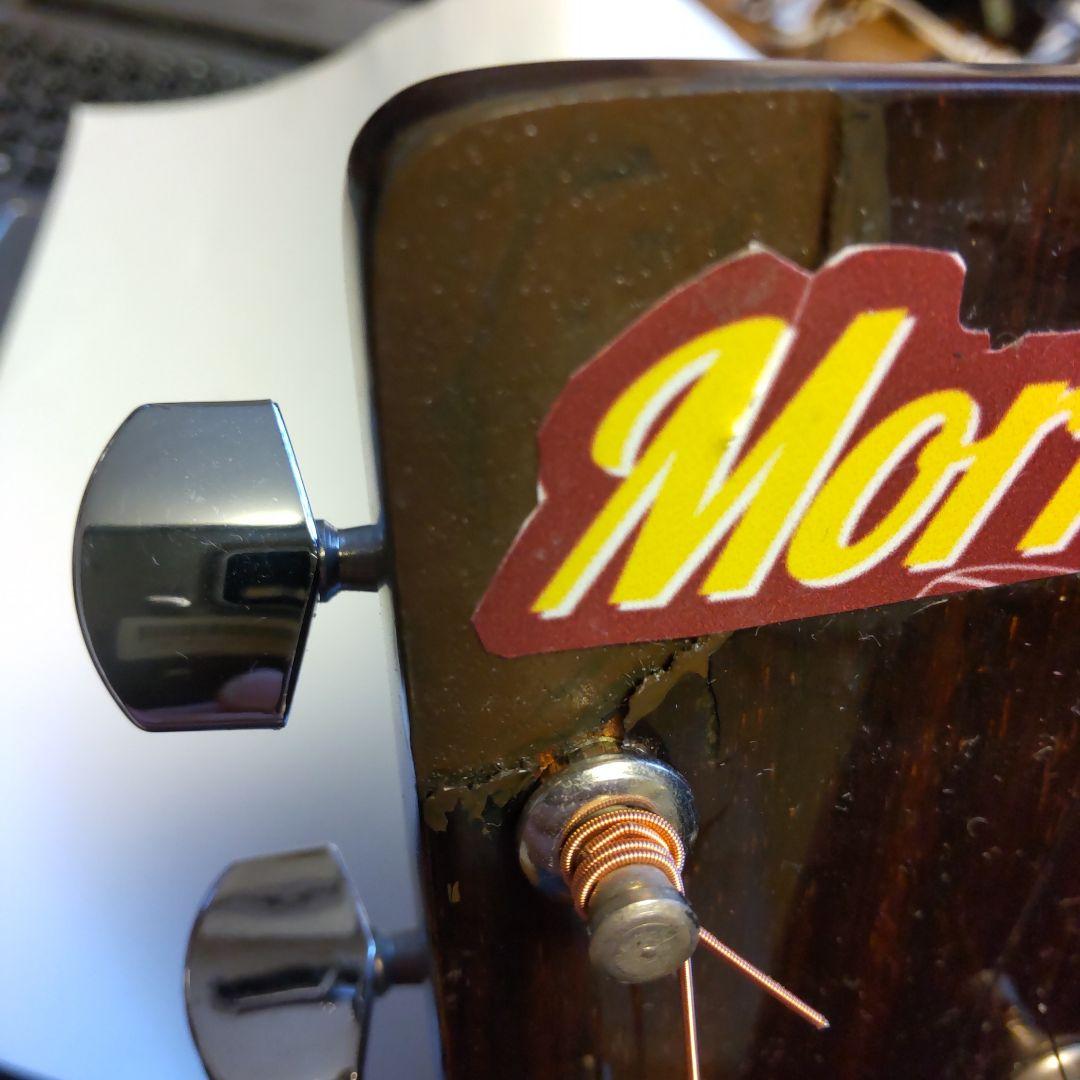 値下げ！訳有り Morris モーリス アコースティックギター 未使用に近い！