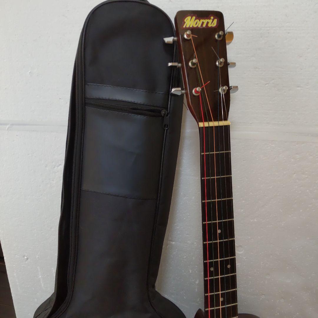 値下げ！訳有り Morris モーリス アコースティックギター 未使用に近い！