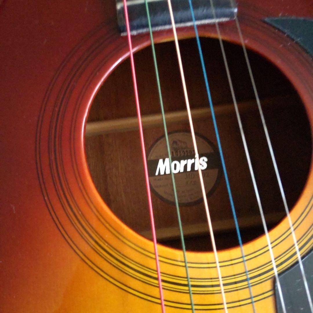 値下げ！訳有り Morris モーリス アコースティックギター 未使用に近い！