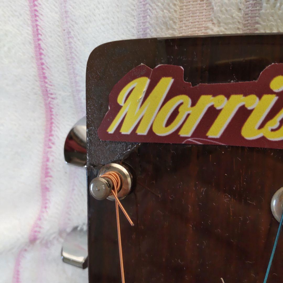 値下げ！訳有り Morris モーリス アコースティックギター 未使用に近い！
