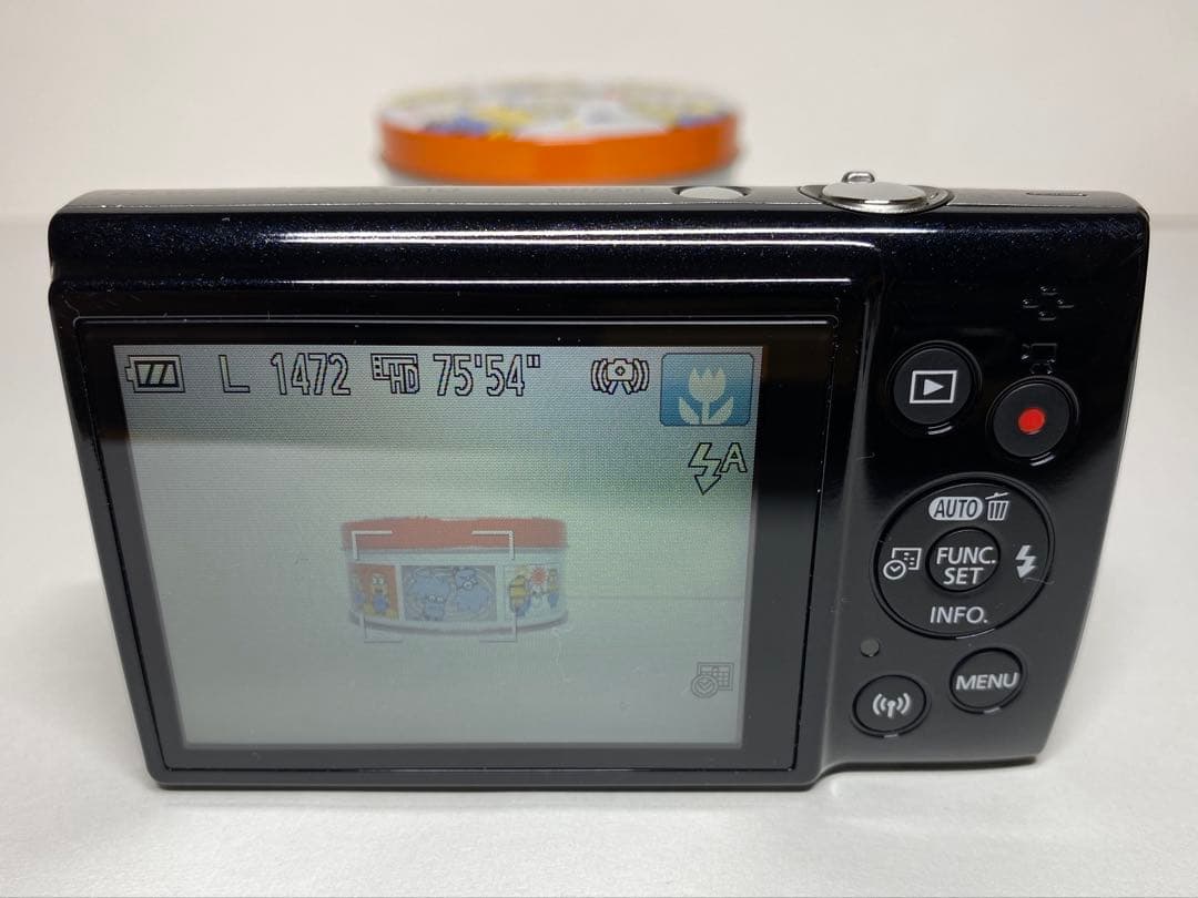 Canon IXY 210 コンパクトデジタルカメラ ブラック