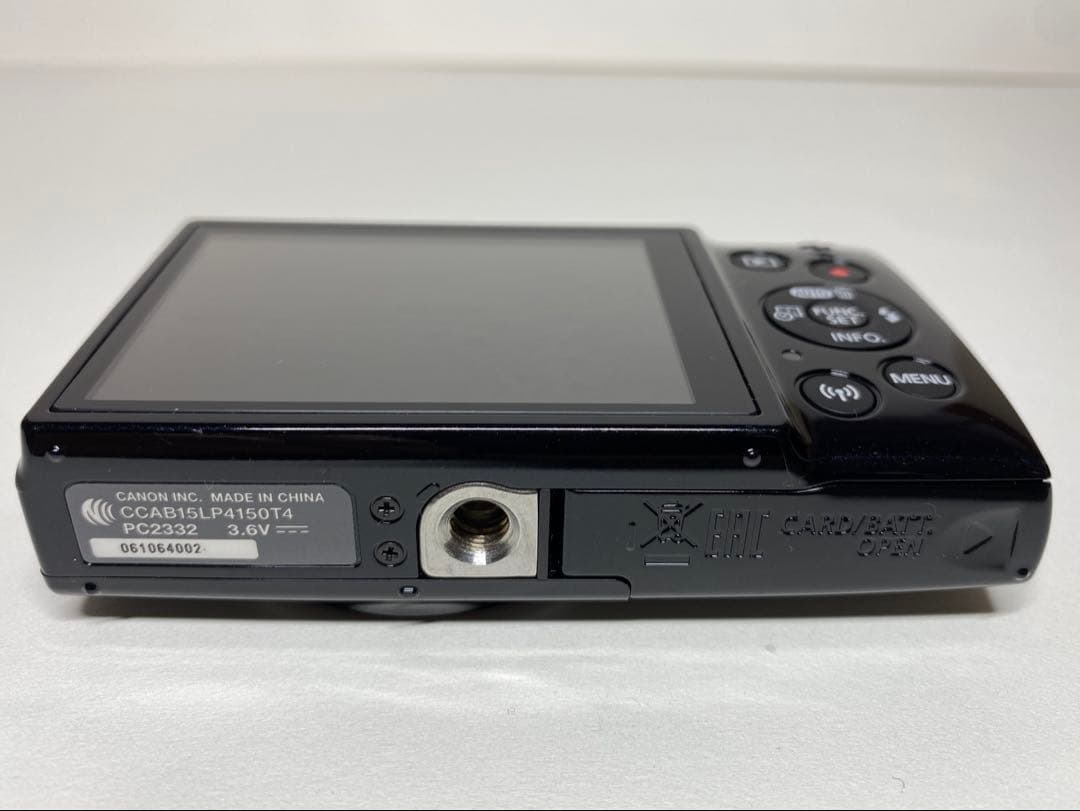Canon IXY 210 コンパクトデジタルカメラ ブラック