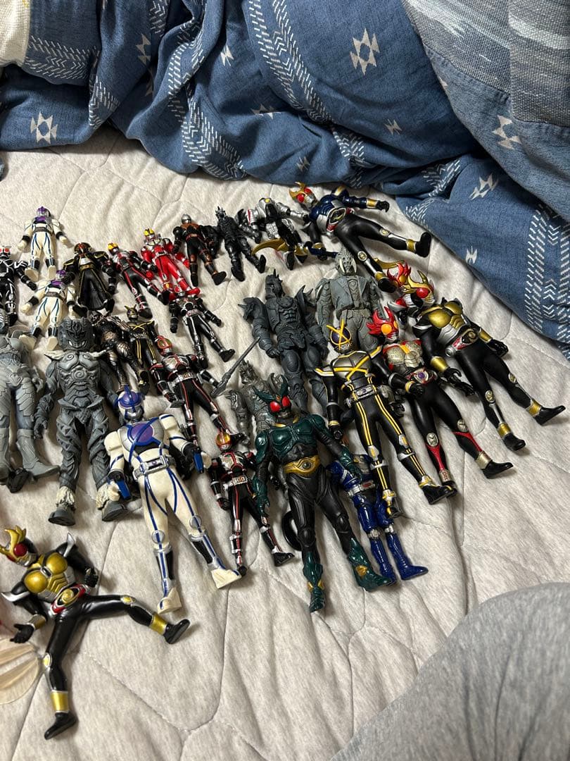 仮面ライダー555(ファイズ)&アギト　ソフビ　フィギュア　セット 多数