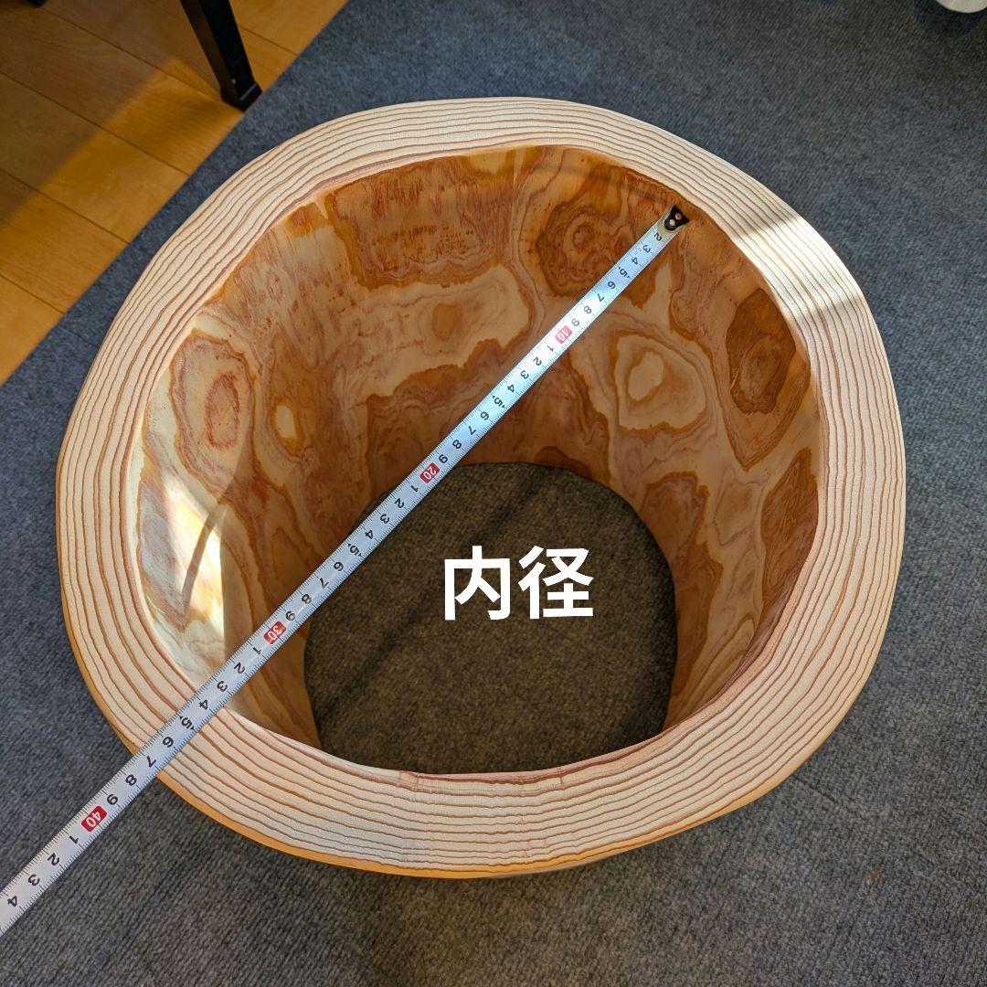 すーぱーかぶかぶ　杉②　大型　くり抜き　高さ約45㎝
