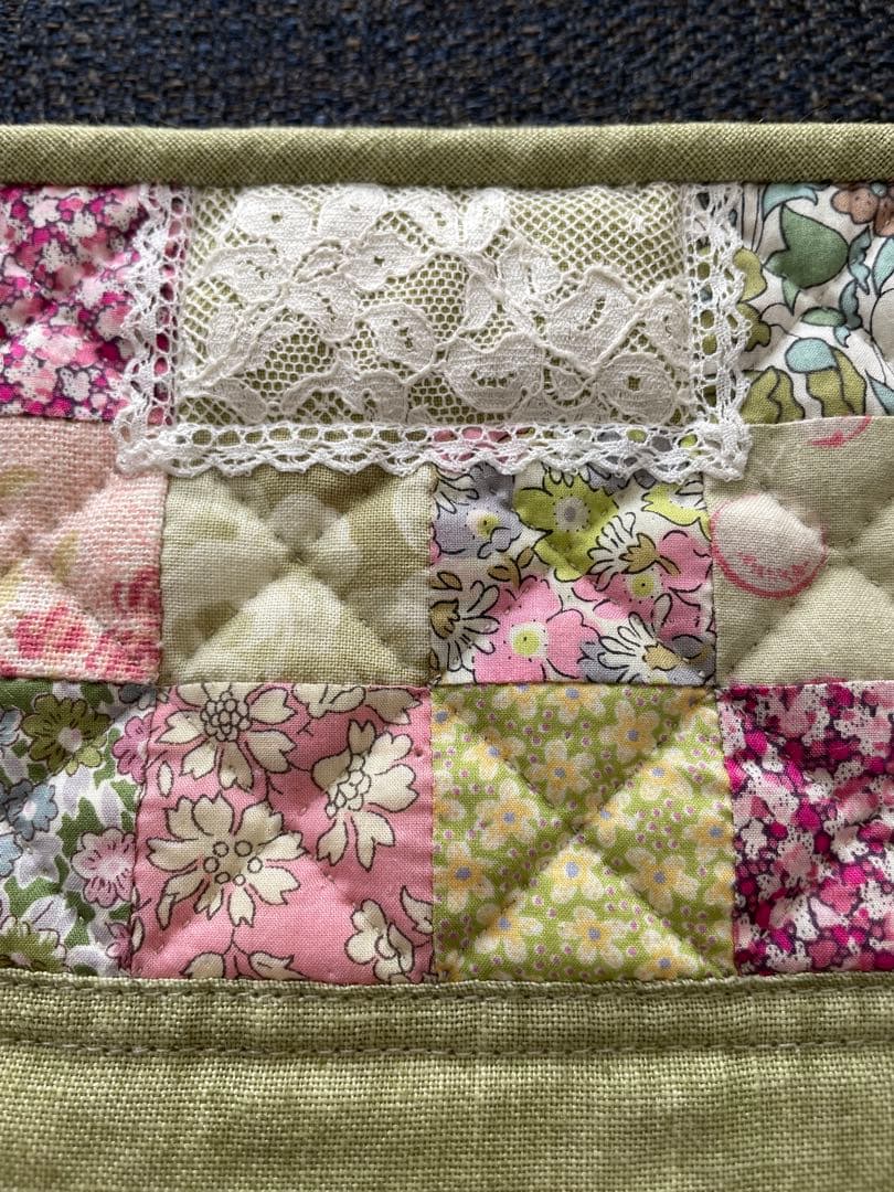 （652） ふたつきポーチとファスナーつきポーチ 2つセット完成品 宮崎順子さん