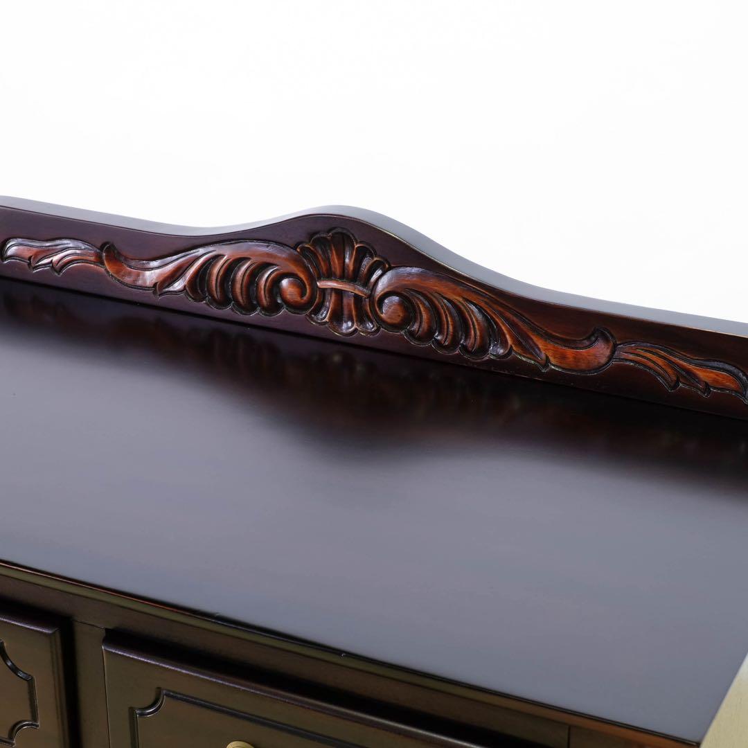 F 新品 アンティーク調 チェスト 75 たんす 衣類収納 リビング収納 サイド