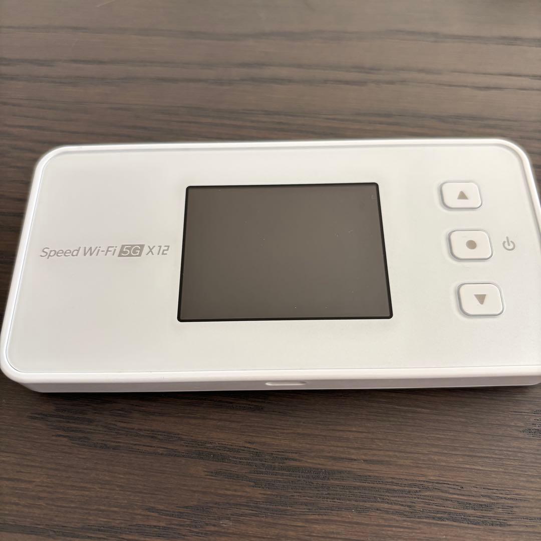 美品　Speed Wi-Fi 5G x12