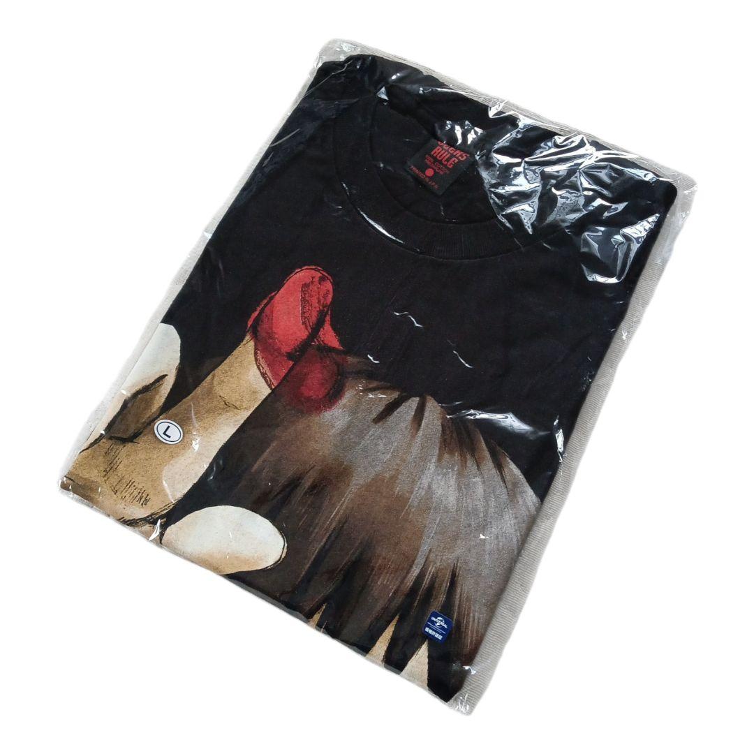 新品未使用 シリアルエクスペリメンツレイン Tシャツ 02 黒 Lサイズ