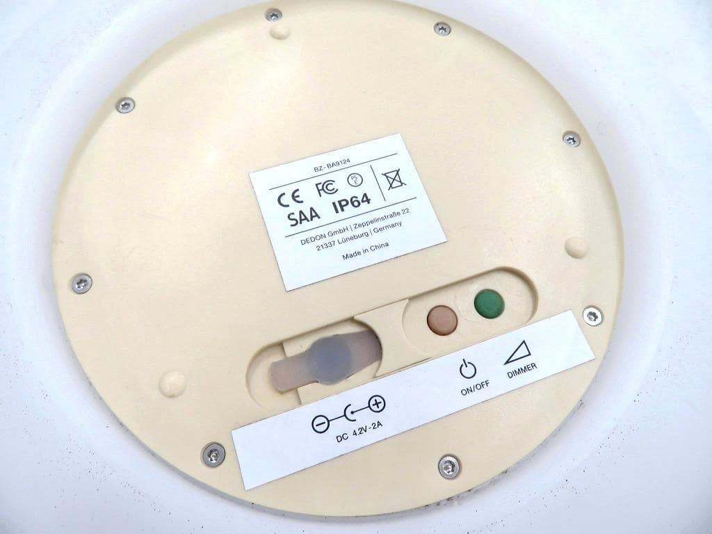 展示品　デドン　照明　ライト　ランプ　チーク材　充電式　ランタン　高級　モダン