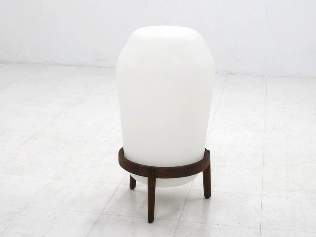 展示品　デドン　照明　ライト　ランプ　チーク材　充電式　ランタン　高級　モダン