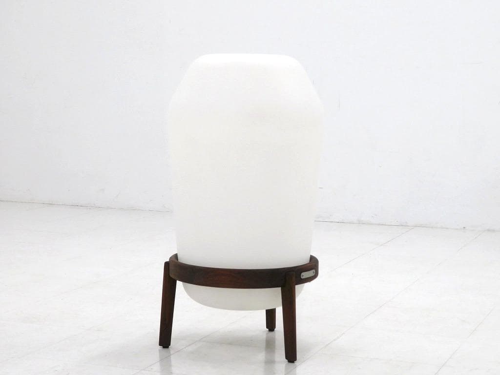 展示品　デドン　照明　ライト　ランプ　チーク材　充電式　ランタン　高級　モダン