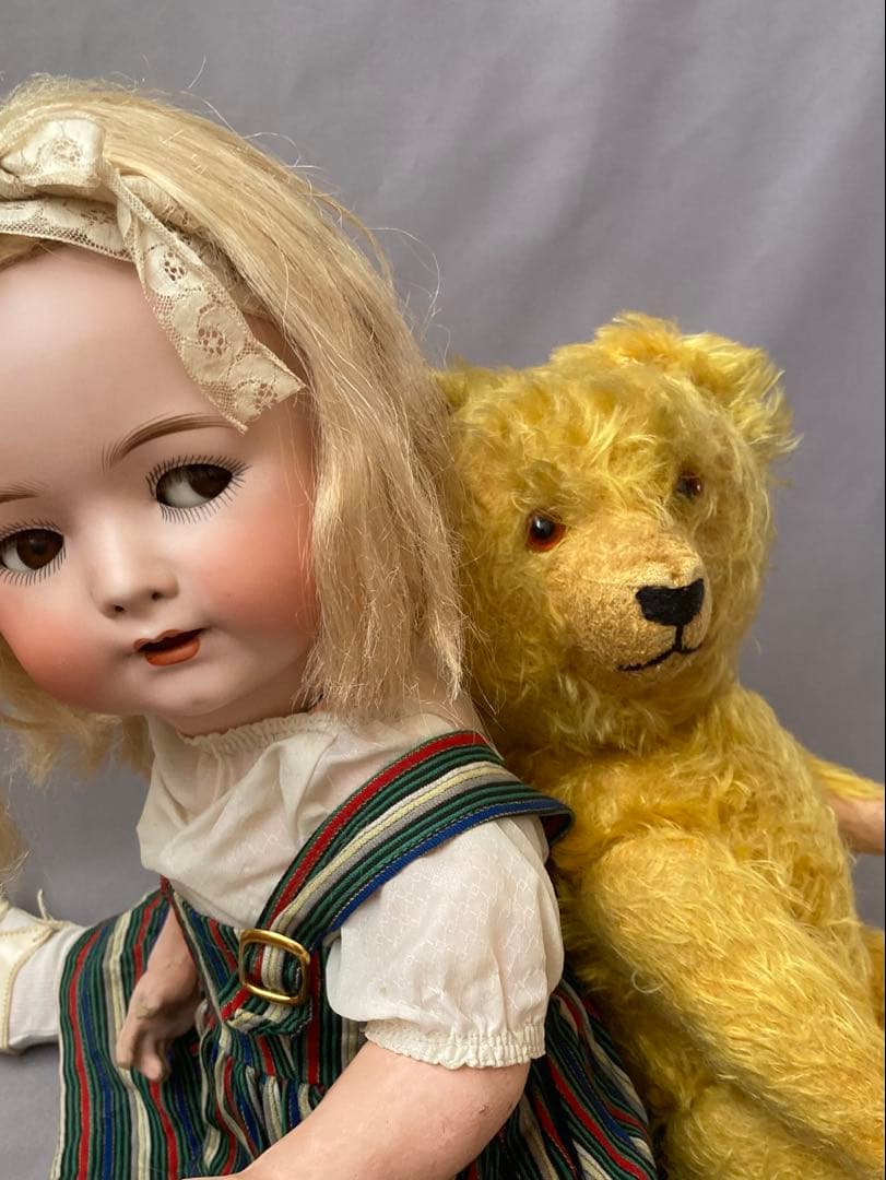 アンティークビスクドール ホイバッハ ジャーマンビスク ビスクドール