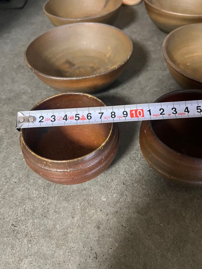 備前焼　食器　17点セット　傷無し　在銘