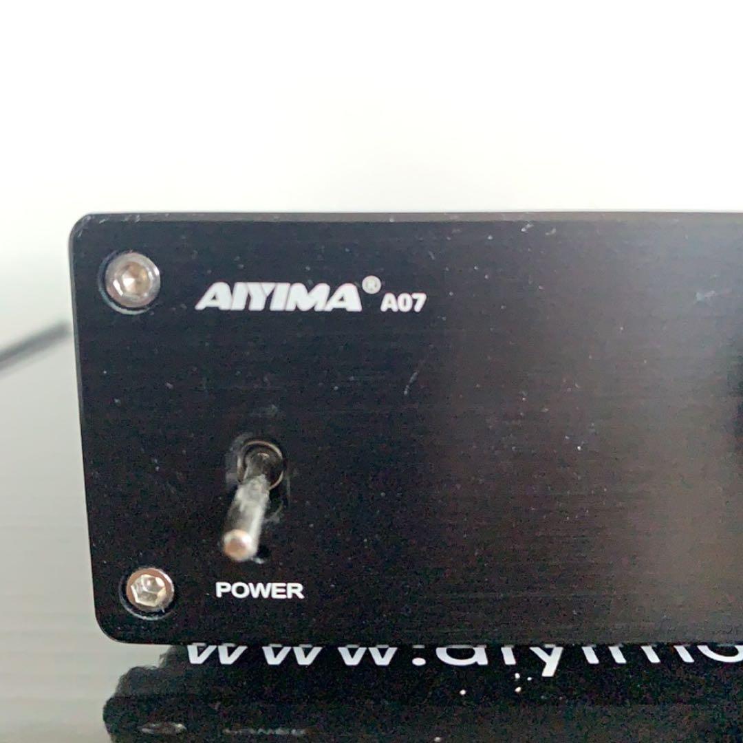 AIYAIMA A07 パワーアンプ　オーディオ　美品　メインアンプ