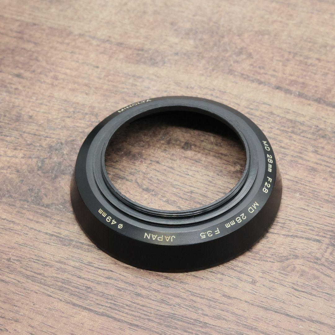 MINOLTA MD W.ROKKOR 28mm F2.8 後期型 【光学美品】