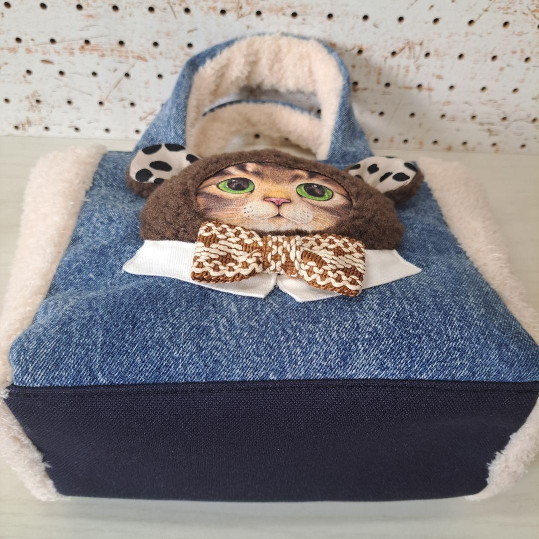 ゆ*ら様 コヤンイサムチョン　リトルサンダーデニムリメイクトートバッグ