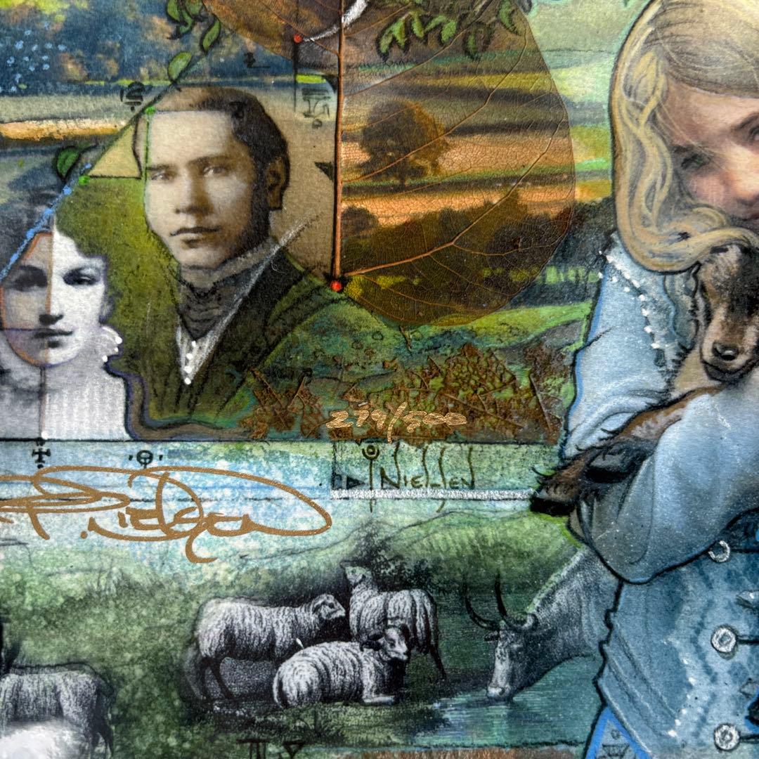 末裔の道　サイン入り原画プリント Nielsen ニールセン