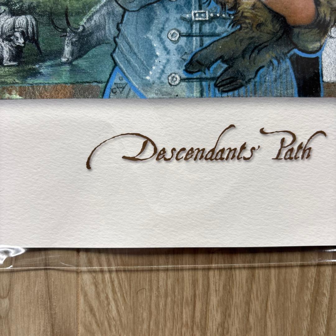 末裔の道　サイン入り原画プリント Nielsen ニールセン