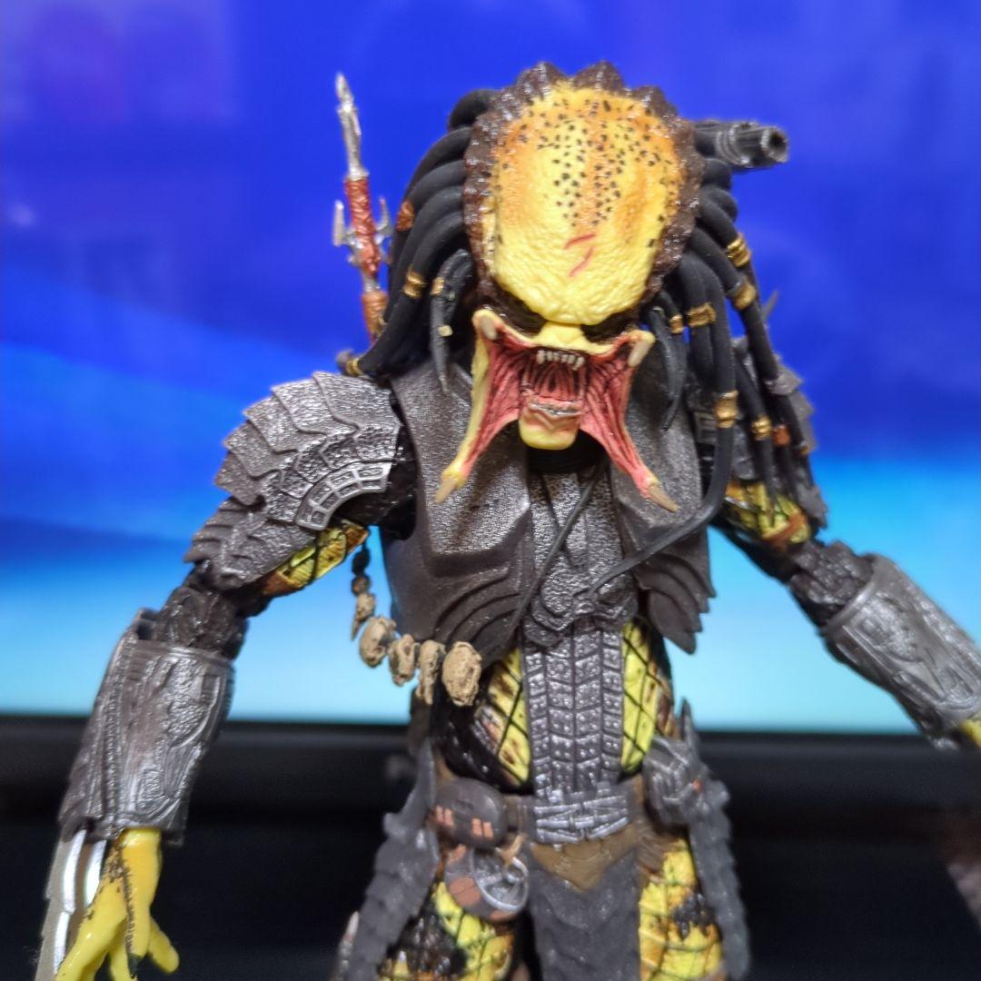 【NECA】AVP／ スカープレデター【中古•パッケージ無】アンマスク版／希少品