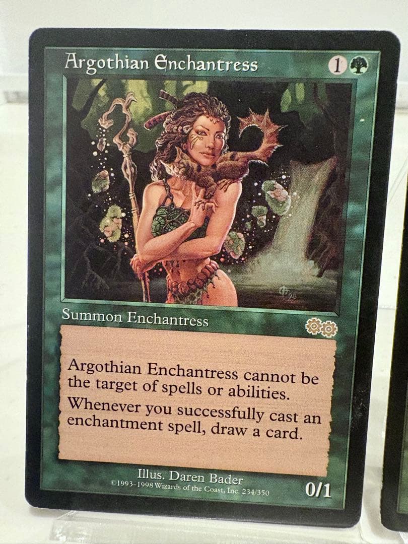 アルゴスの女魔術師 Argothian Enchantress英語版 mtg
