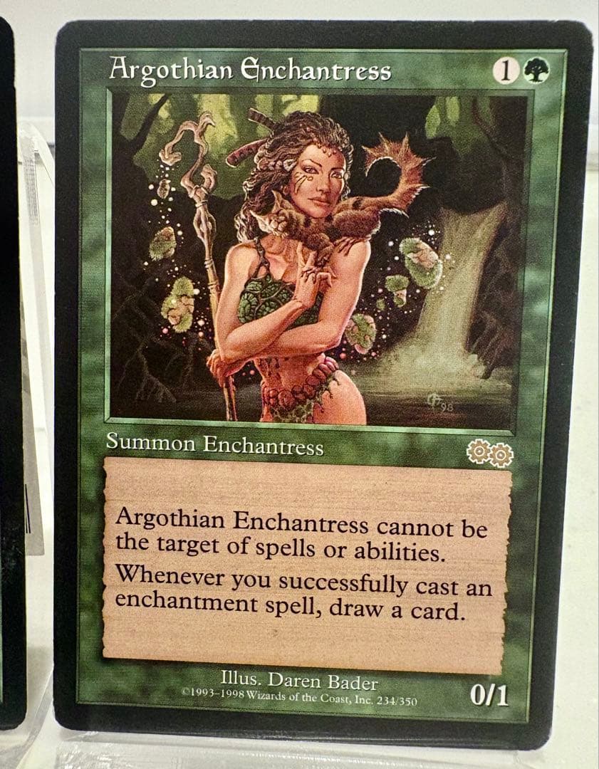 アルゴスの女魔術師 Argothian Enchantress英語版 mtg