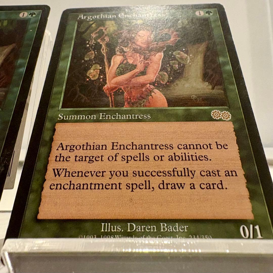 アルゴスの女魔術師 Argothian Enchantress英語版 mtg
