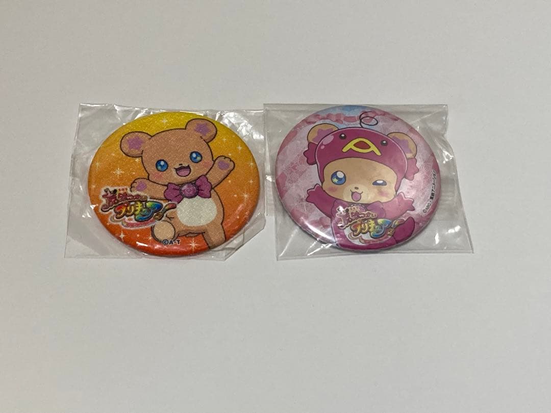 プリキュア モフルン 缶バッジ　缶ミラー