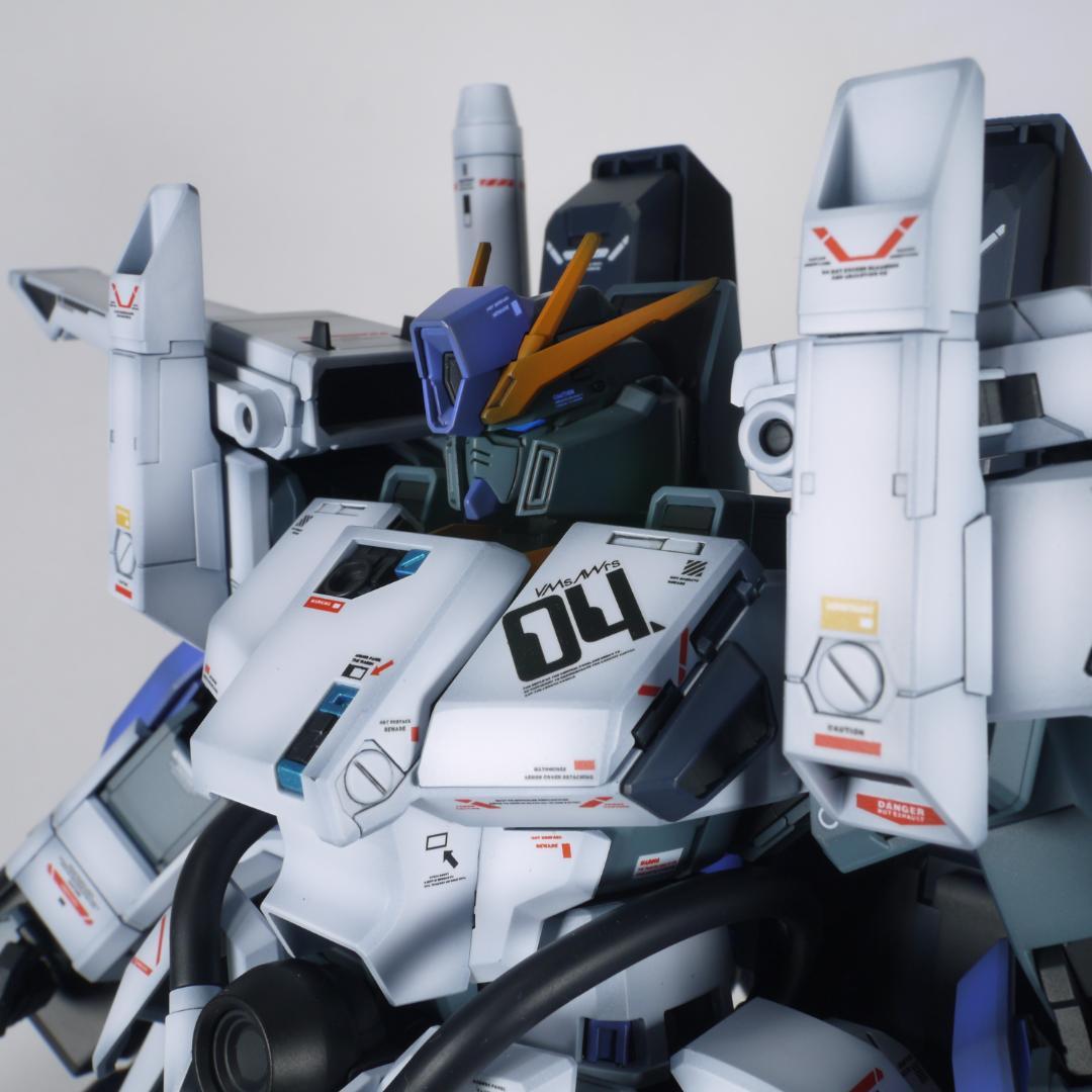 ガンプラ　MG FAZZ Ver.Ka　全塗装　完成品