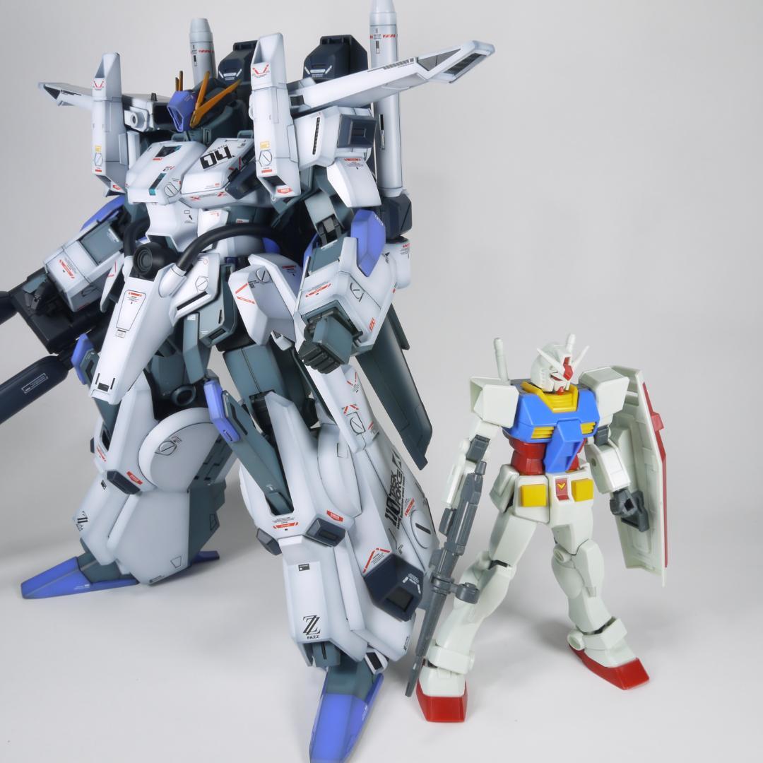 ガンプラ　MG FAZZ Ver.Ka　全塗装　完成品