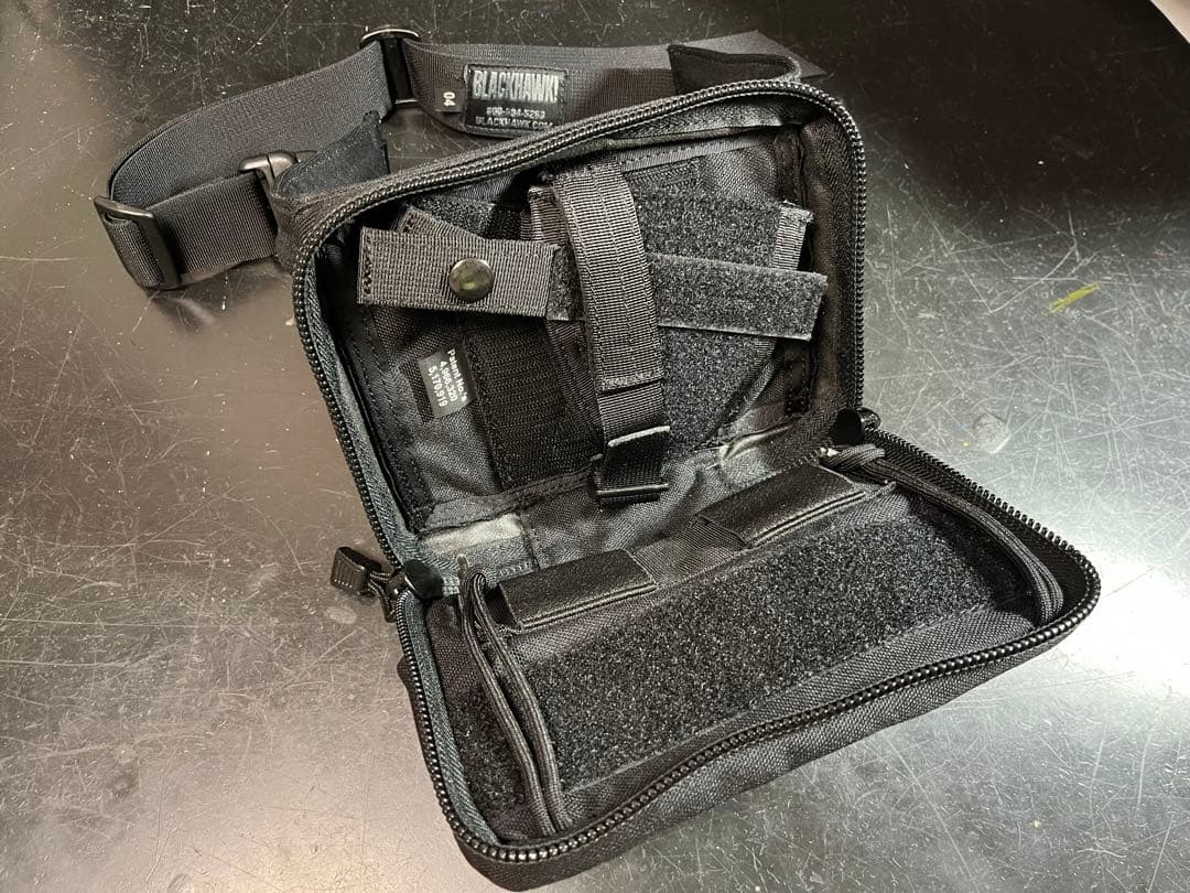 BLACKHAWK製　コンシールドウエストポーチ ブラック
