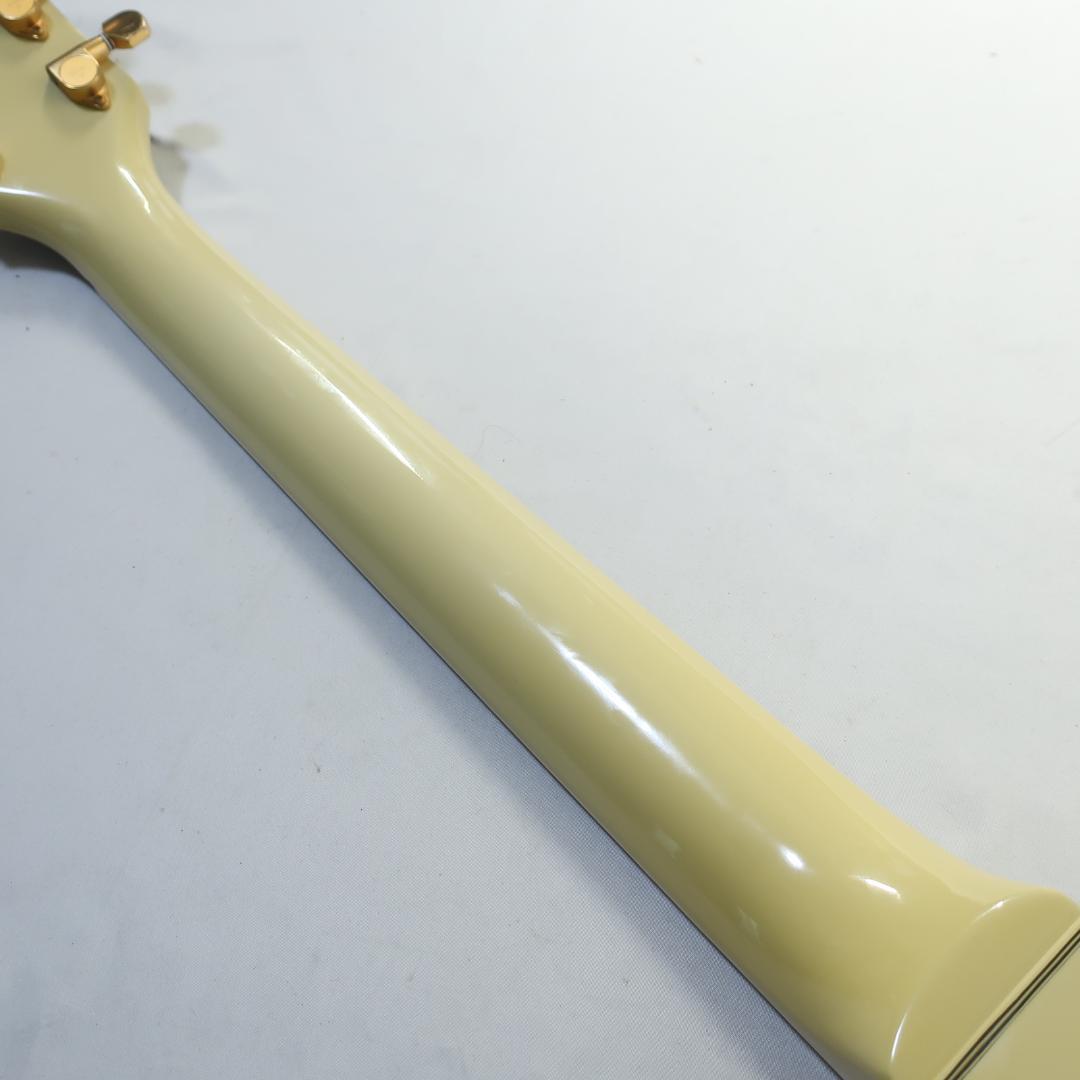 Burny レスポールカスタム エレキギター ケース付 フレットバインディング