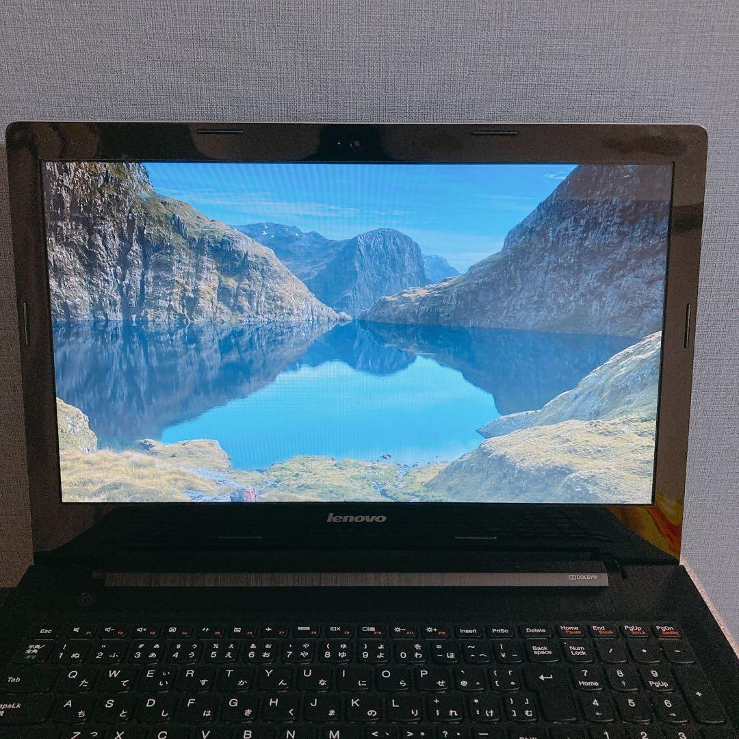 【バッグ付】Lenovo G50 ノートPC 15.6型 テンキー付 初期化済