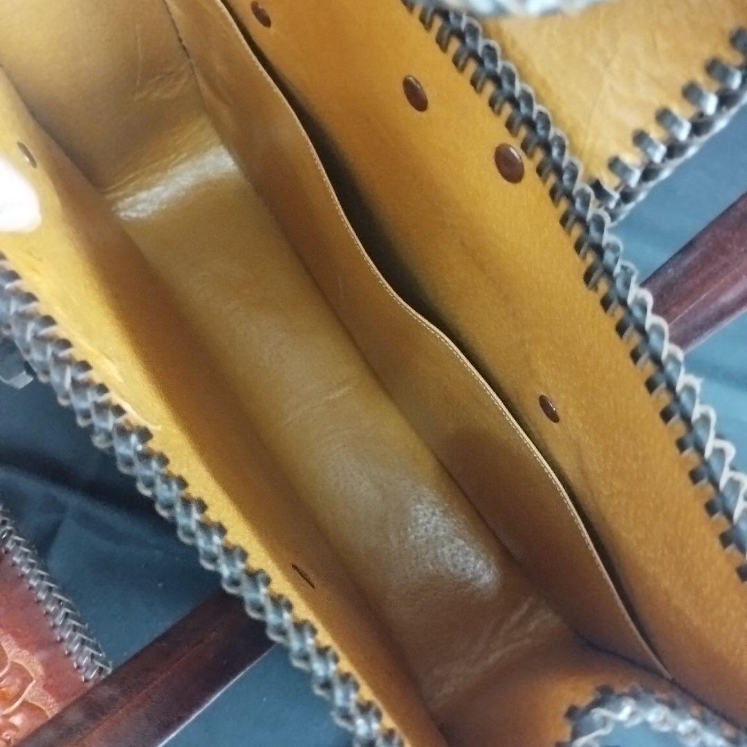 ハンドメイド　レザークラフト　鞄