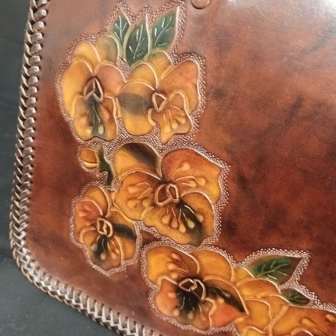 ハンドメイド　レザークラフト　鞄