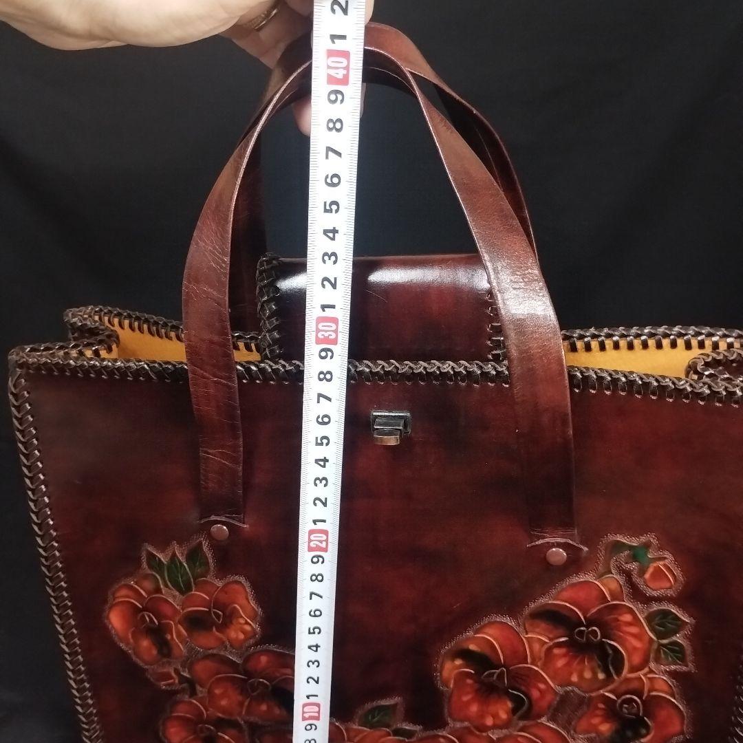 ハンドメイド　レザークラフト　鞄