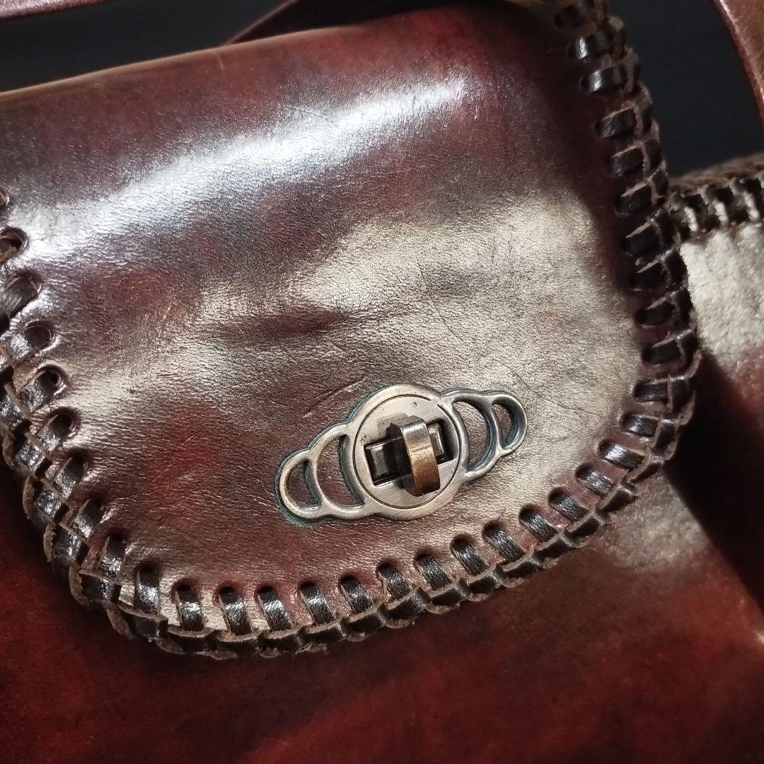 ハンドメイド　レザークラフト　鞄