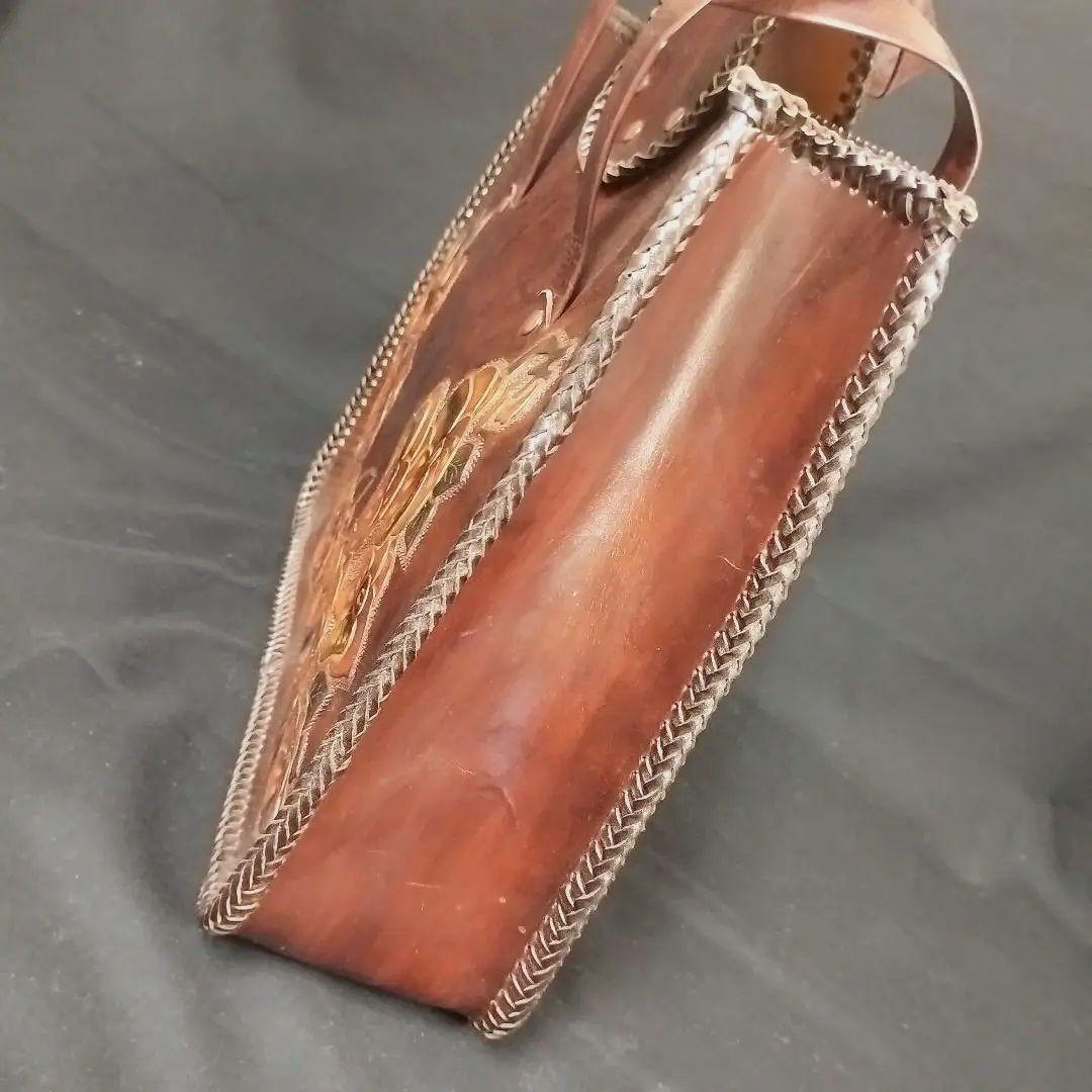 ハンドメイド　レザークラフト　鞄