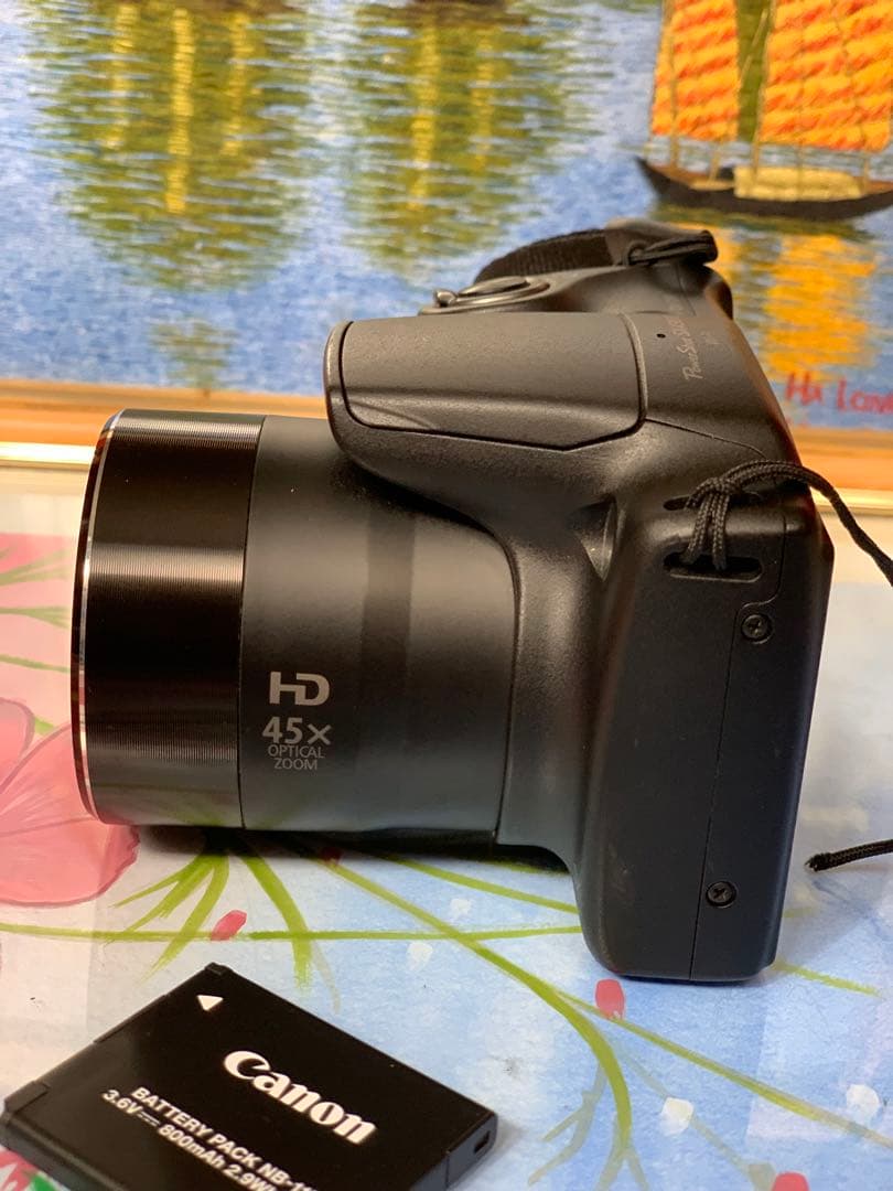 Canon SX430 IS D/カメラ（45倍光学ズーム、Wi-Fi、ブラック