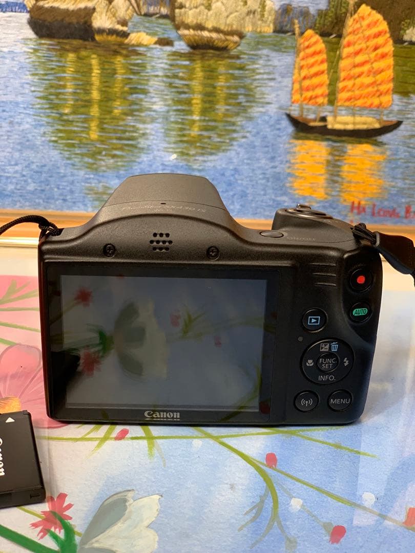 Canon SX430 IS D/カメラ（45倍光学ズーム、Wi-Fi、ブラック