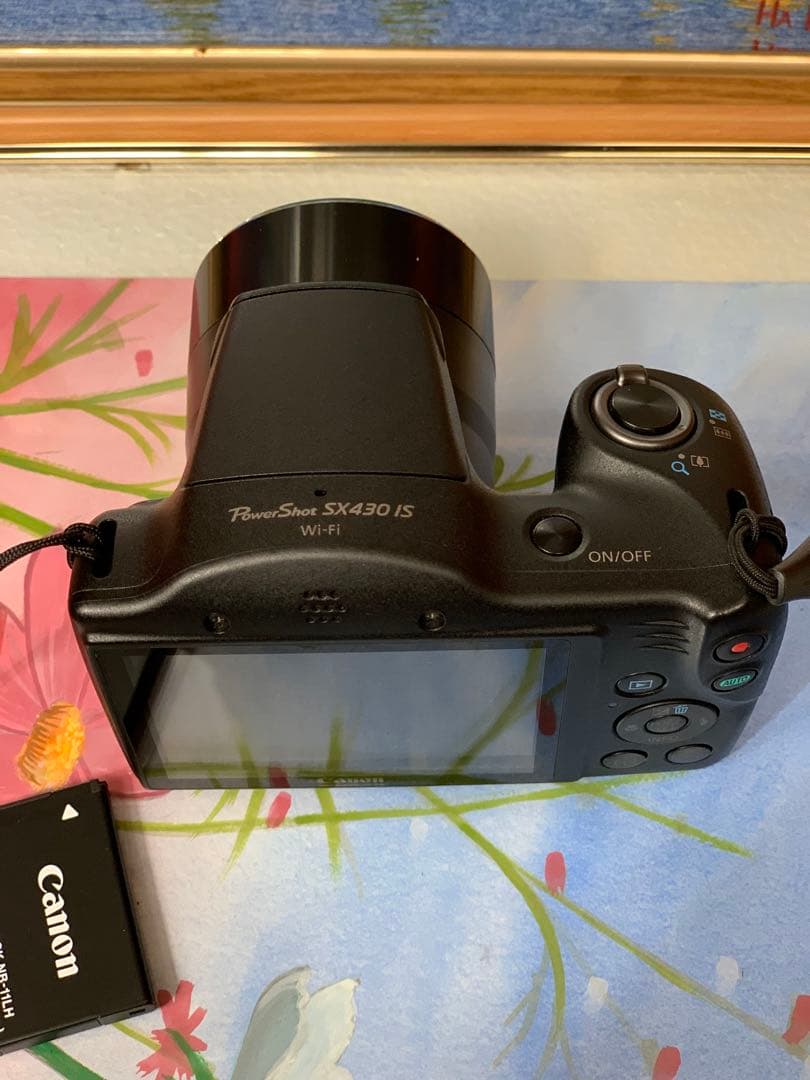 Canon SX430 IS D/カメラ（45倍光学ズーム、Wi-Fi、ブラック