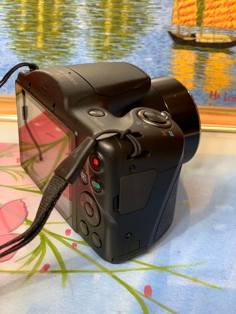 Canon SX430 IS D/カメラ（45倍光学ズーム、Wi-Fi、ブラック