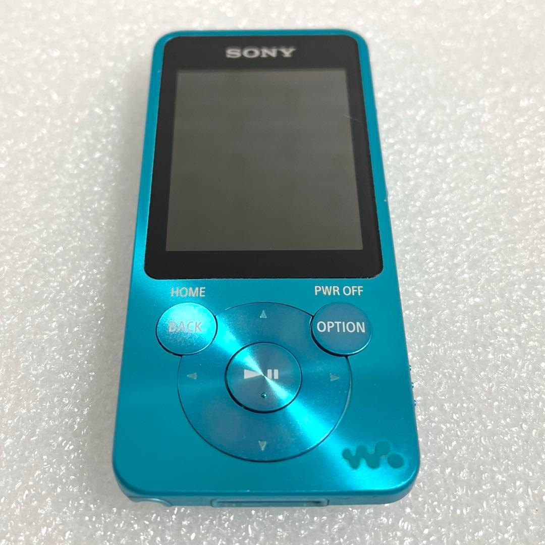【状態良好】SONY ウォークマン　NW-S15 16GB あお