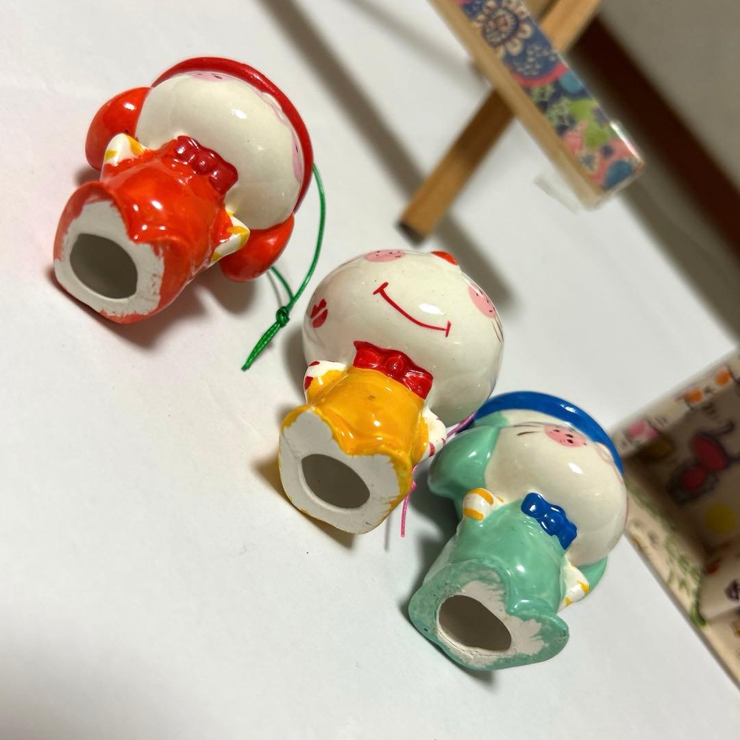 水森亜土★マスコット3コセット ⬆️