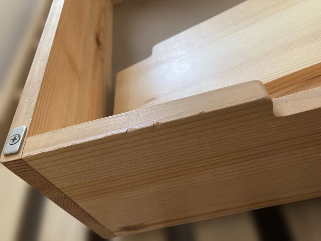 ★引取限定★ 無印良品 シングルベッドフレーム パイン材　収納ボックス×3